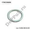 Кольцо уплотнительное Toyota Land Cruiser 100 (FZJ10,HDJ100,HZJ105,UZJ100) (03-06) 62х74х5 (1745150050 / DEBZ0234)